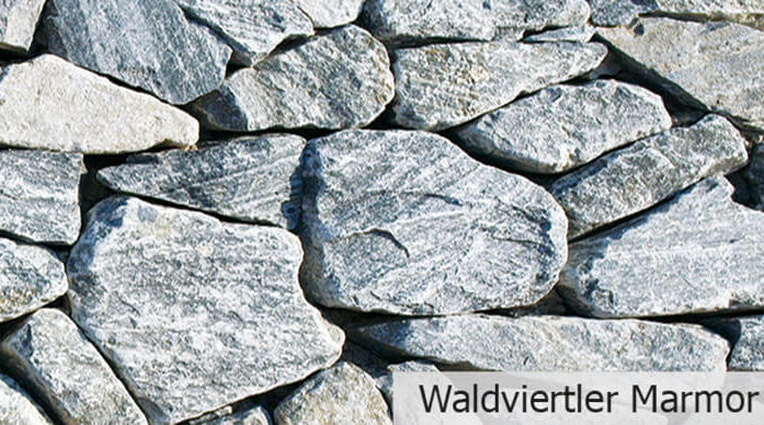 Waldviertler marmor - Mauersteine